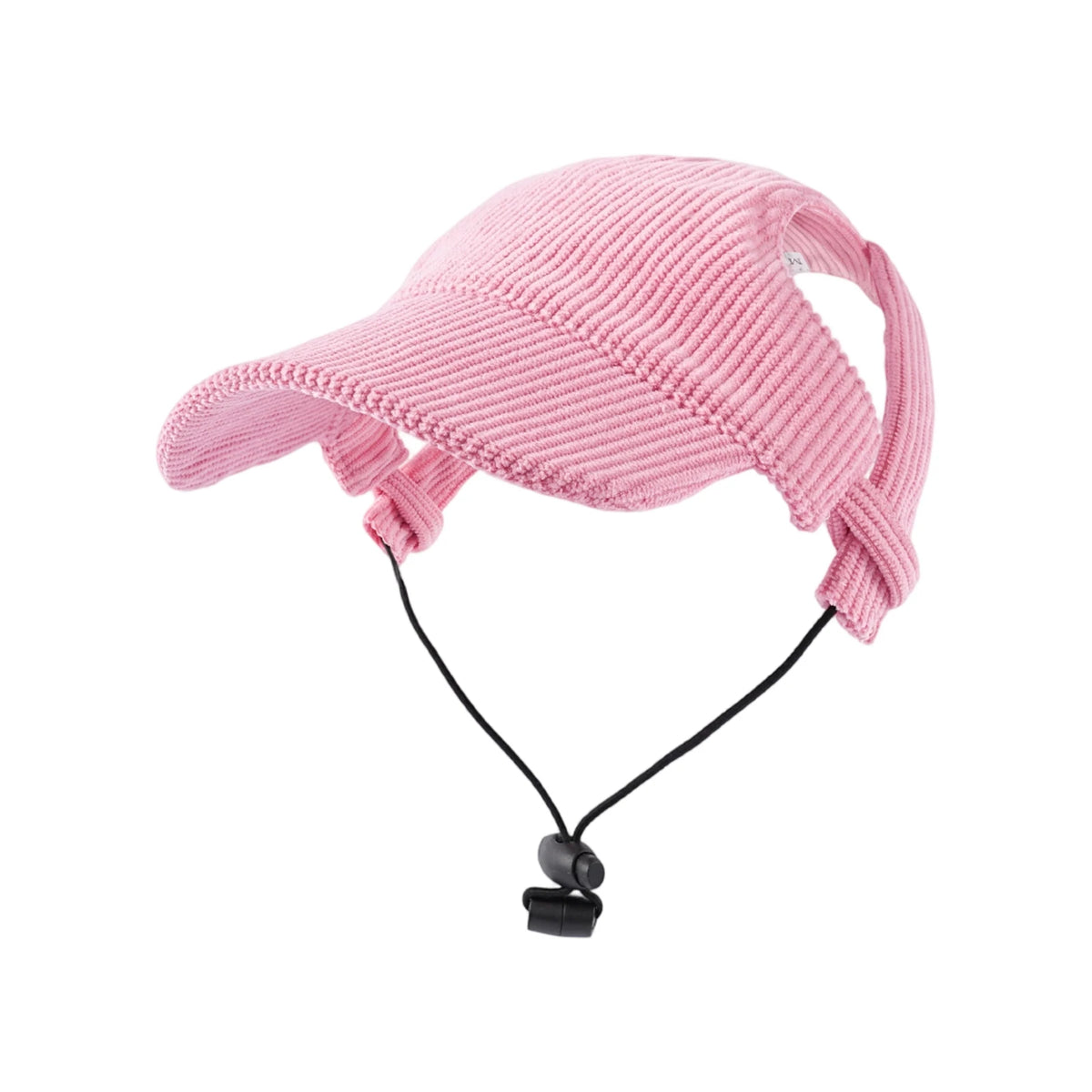 Summer Pet Hat Corduroy Dog Hat with Ear Holes Sunscreen Dog Baseball Cap Outdoor Sports Hat Pet Headwear Adjustable