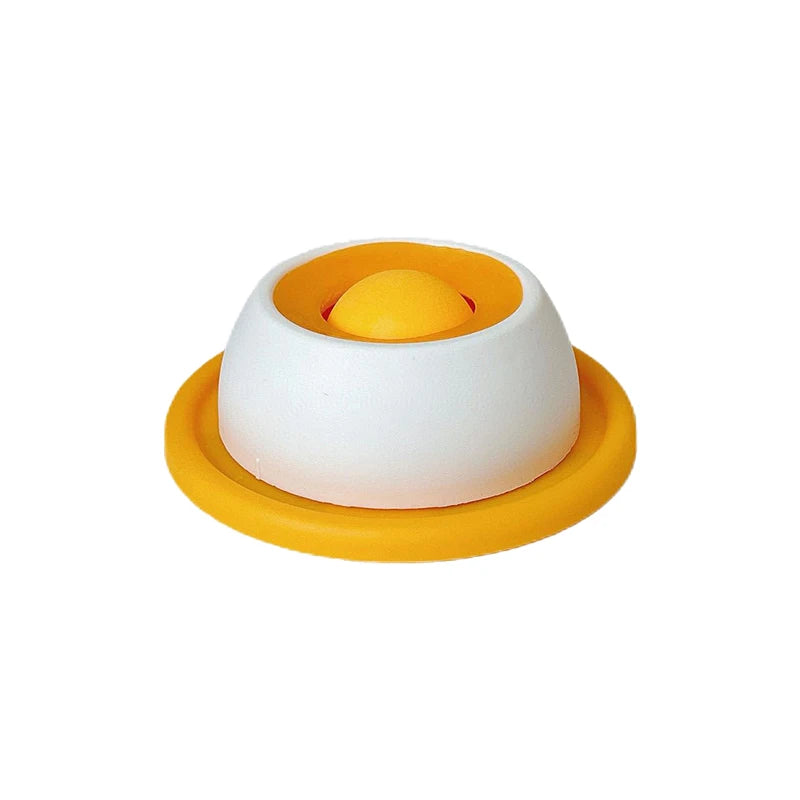 New Yogurt Licking Plate Antispill Cat Teasing Slow Feeder Interactive Snack Bowl Dog Bite Resistant Slow Food Plate Licking Mat