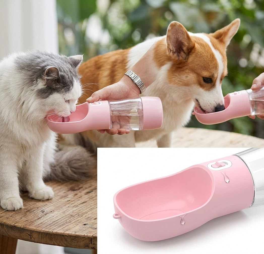 Portable Dog Water Bottle with Food