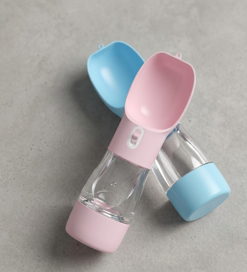 Portable Dog Water Bottle with Food
