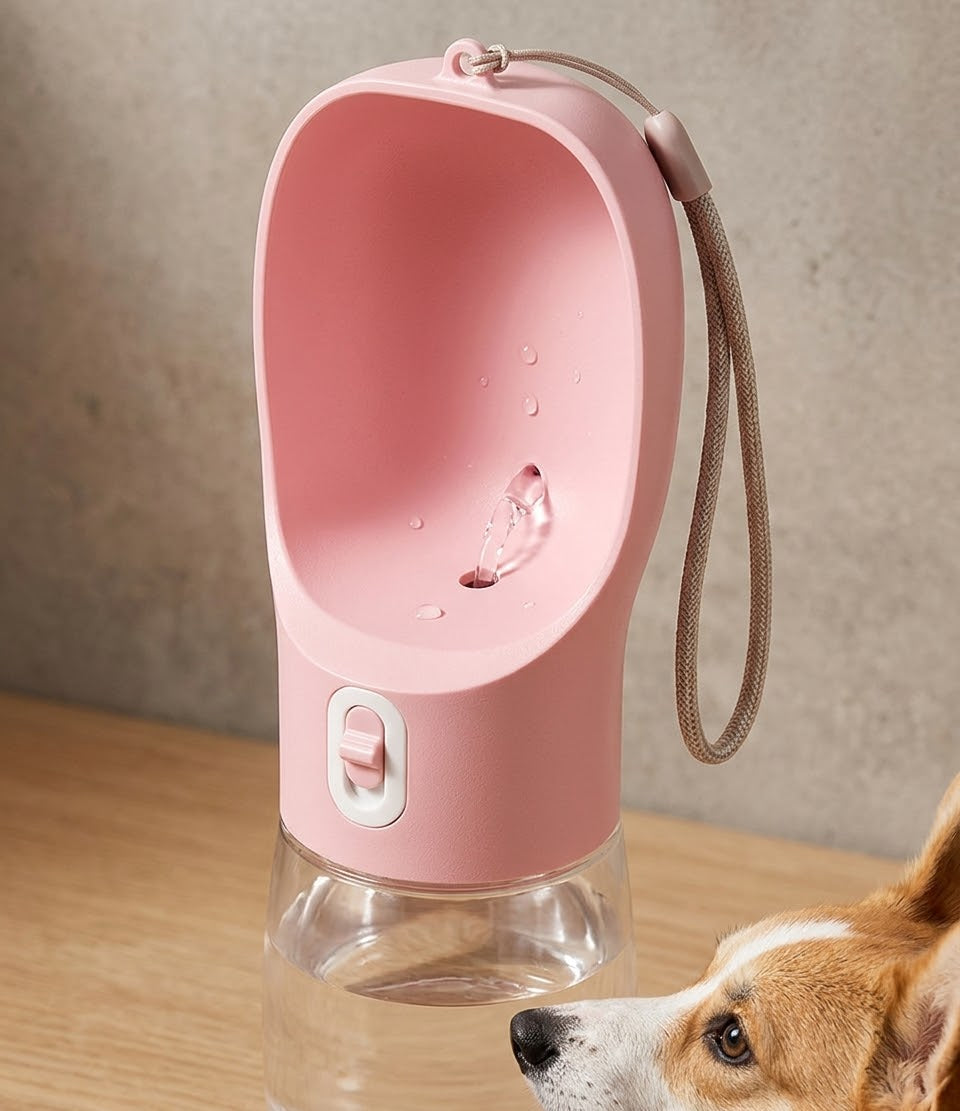 Portable Dog Water Bottle with Food