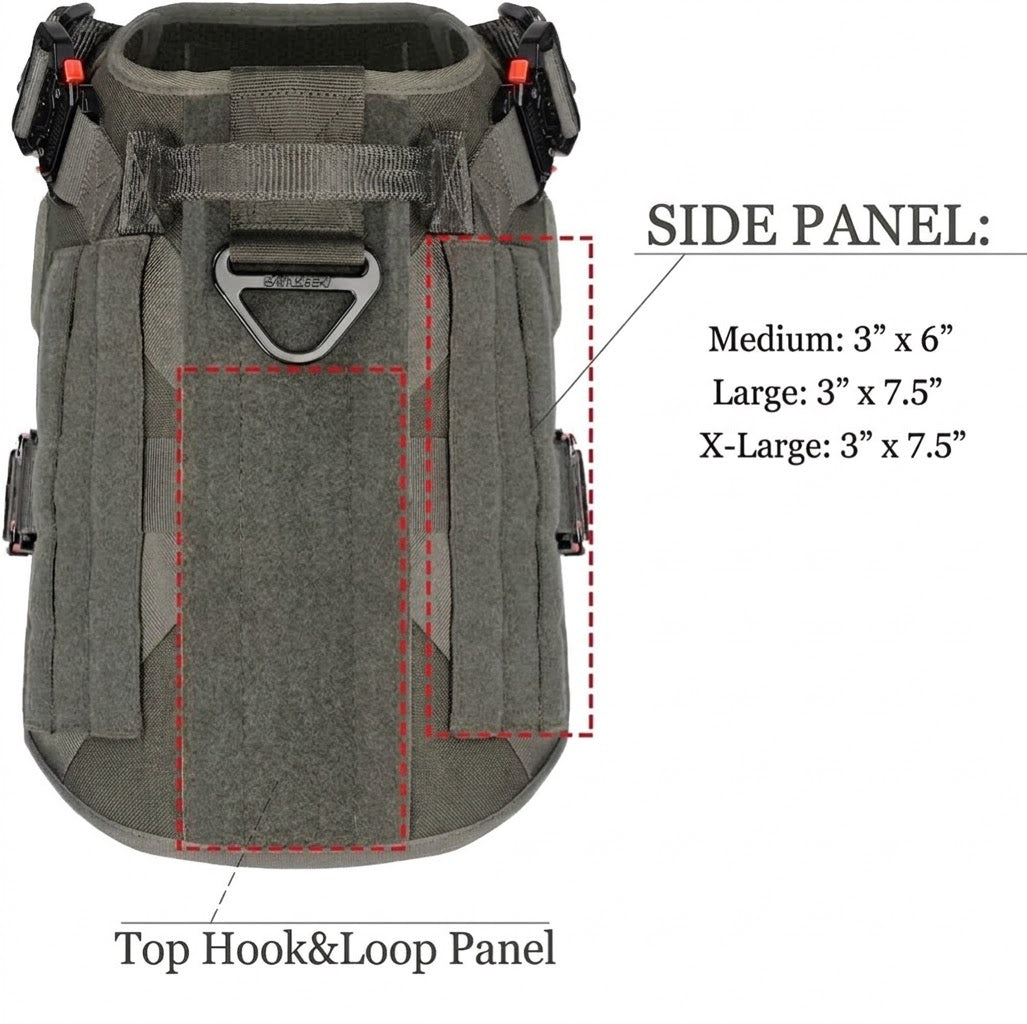 Tactical Dog Harness for Large Dogs - lifestyle